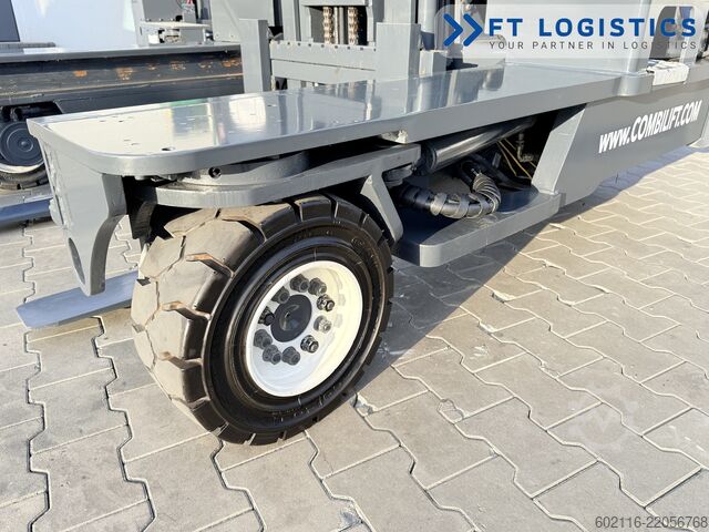 4-way forklift Combilift C4000 GAS DUPLEX 4100 FREE-LIFT CABIN