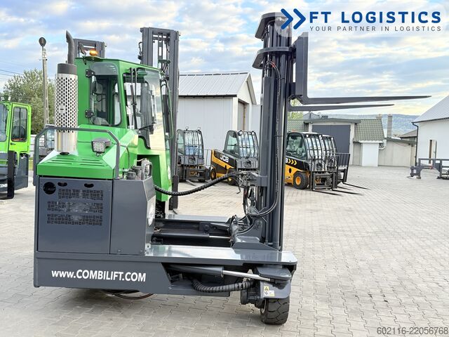 4-way forklift Combilift C4000 GAS DUPLEX 4100 FREE-LIFT CABIN