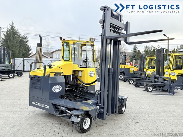 4-way forklift Combilift C4000 GAS DUPLEX 4600 FORK POSITIONER