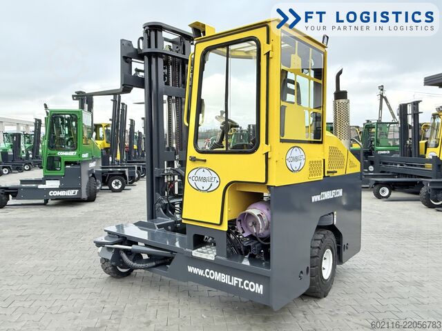 4-way forklift Combilift C4000 GAS DUPLEX 4600 FORK POSITIONER