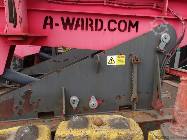 Container tipping system A-WARD UO20