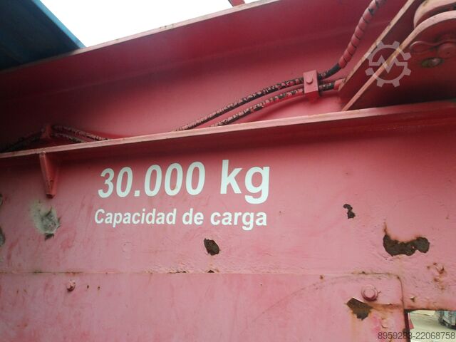 Container tipping system A-WARD UO20