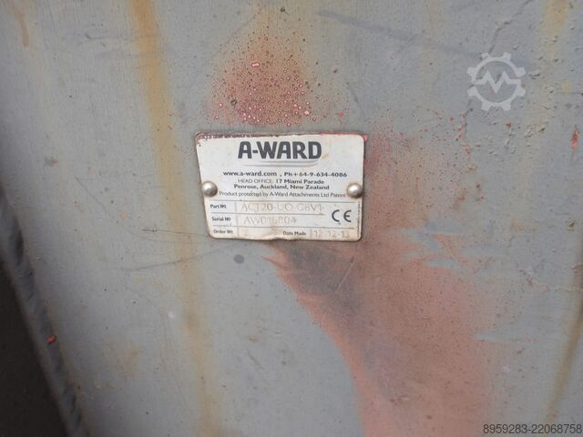 Container tipping system A-WARD UO20