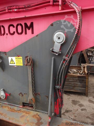 Container tipping system A-WARD UO20