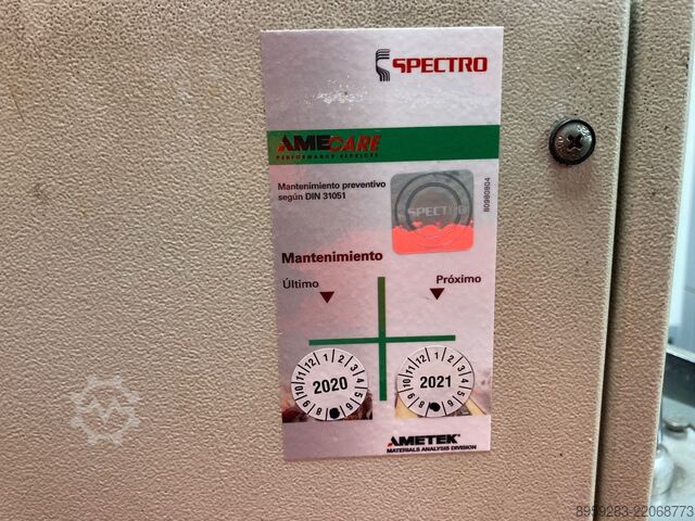 SPECTROLAB M8 LAVFA18A Spectrometer Spectro SPECTROLAB LAVFA18A