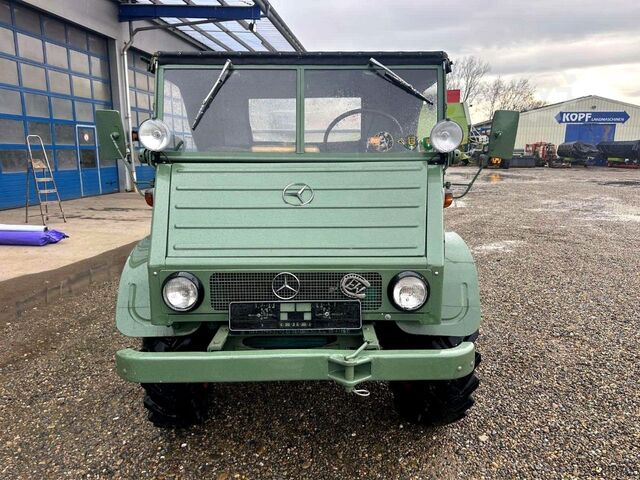 Mercedes Mercedes Unimog U411 / U30 hyd. Lenkung Heckseilwinde Mercedes-Benz Mercedes Unimog U411 / U30 hyd. Lenkung
