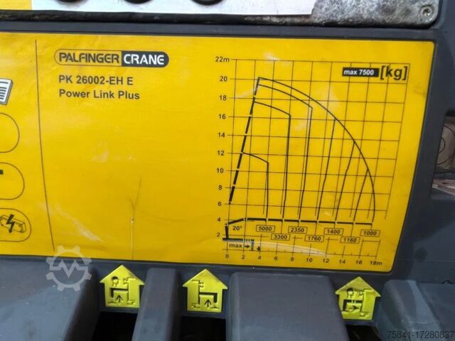 Crane Scania G 490 CB 8x4 Euro 6 Palfinger PK 26002-EH E