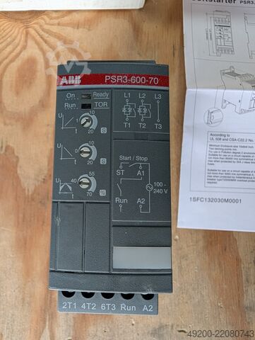 Soft starter ABB PSR3-600-70
