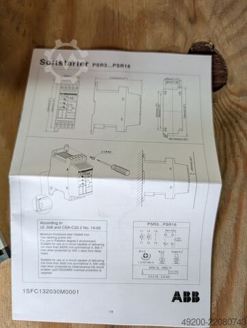 Soft starter ABB PSR3-600-70