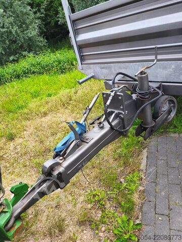 Heavy equipment trailer Barthau Anhänger LHS 5000 mit Auffahrrampen