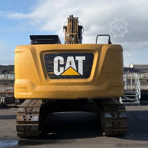 Kettenbagger mit Schrottschere Caterpillar 330 GC