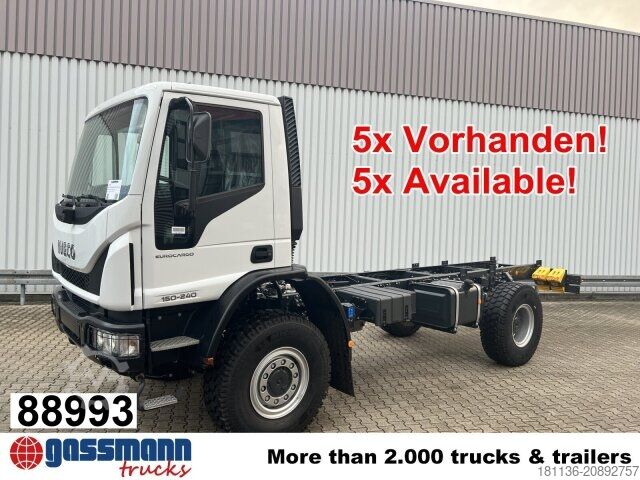 LKW-Fahrgestell Iveco EuroCargo ML150E24 WS 4x4, Euro3, mehrfach