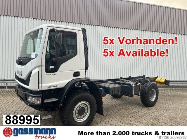 LKW-Fahrgestell Iveco EuroCargo ML150E24 WS 4x4, Euro3, mehrfach