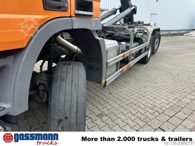 Abrollkipper Mercedes-Benz Actros 2641 L 6x4/4, Winterdienstausstattung,