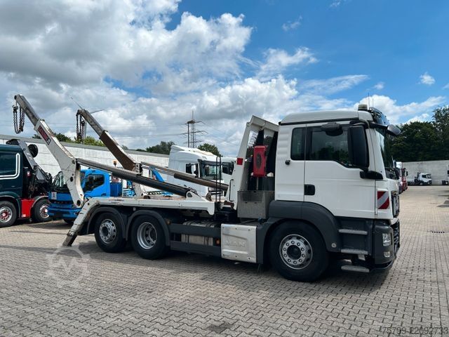 Skip truck MAN 26.420 TGS Multilift Absetzkipper