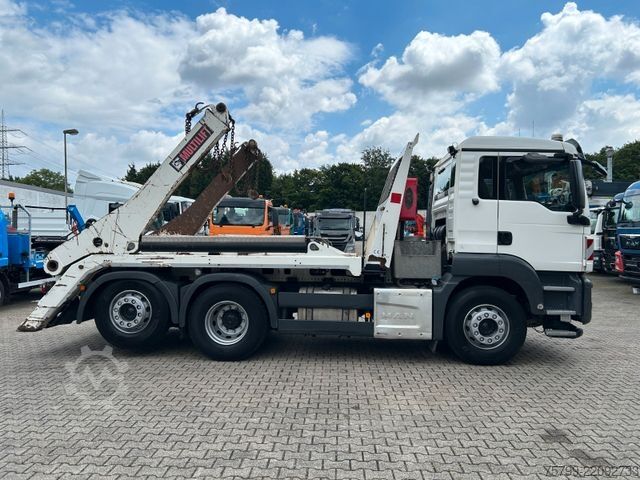 Skip truck MAN 26.420 TGS Multilift Absetzkipper