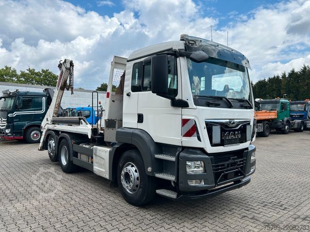 Skip truck MAN 26.420 TGS Multilift Absetzkipper