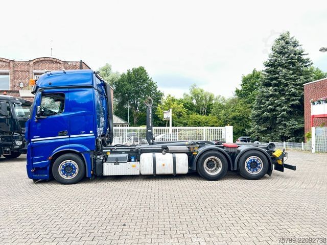 Roll-off tipper truck MERCEDES-BENZ 2551 Actros MEILLER Abroller 6x2