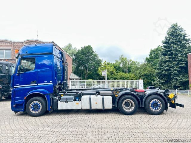 Roll-off tipper truck MERCEDES-BENZ 2551 Actros MEILLER Abroller 6x2