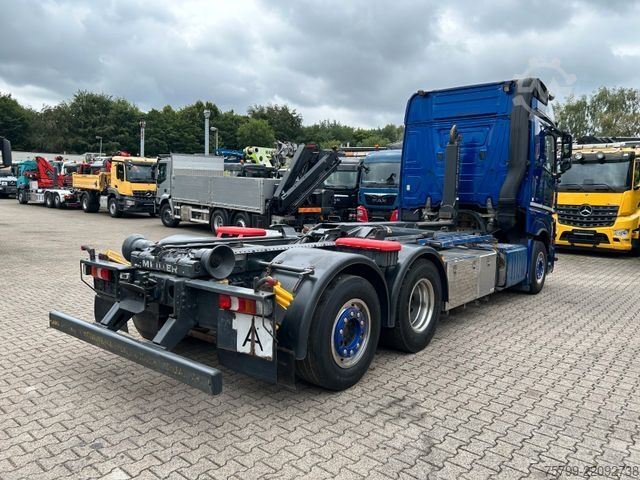Roll-off tipper truck MERCEDES-BENZ 2551 Actros MEILLER Abroller 6x2