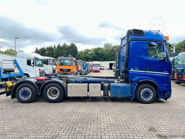 Roll-off tipper truck MERCEDES-BENZ 2551 Actros MEILLER Abroller 6x2