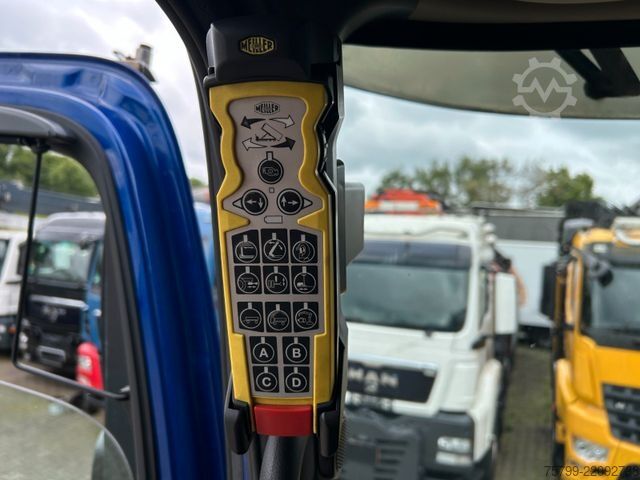 Roll-off tipper truck MERCEDES-BENZ 2551 Actros MEILLER Abroller 6x2