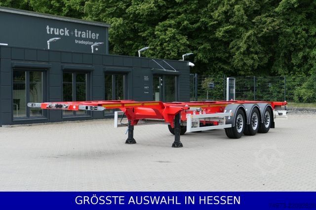 Swap body semitrailer KÄSSBOHRER SHG-L 45ft HC Leergewicht 3.9t BPW ¤289.-mtl.