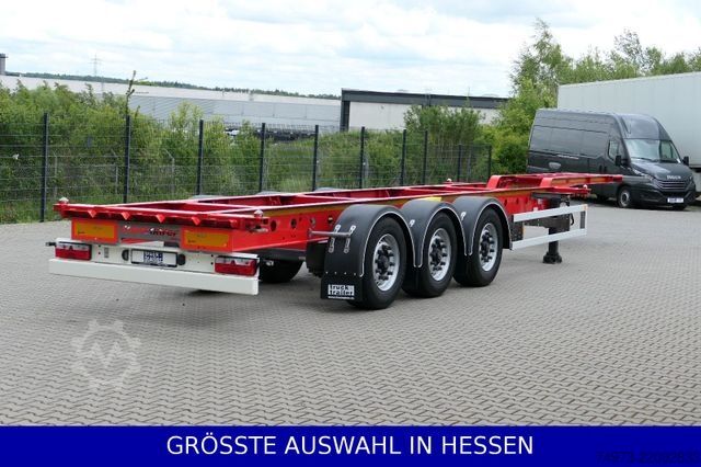 Semitrailer chassis KÄSSBOHRER SHG-L 45ft HC Leergewicht 3.9t BPW ¤289.-mtl.