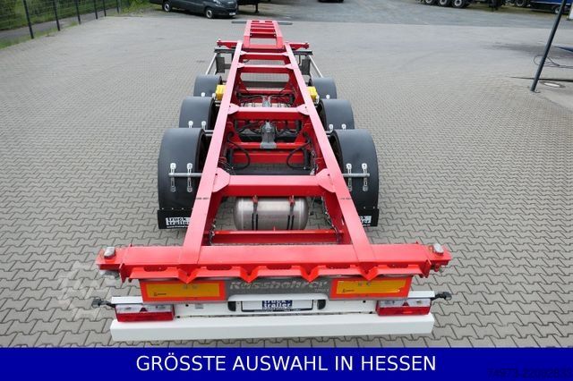 Semitrailer chassis KÄSSBOHRER SHG-L 45ft HC Leergewicht 3.9t BPW ¤289.-mtl.