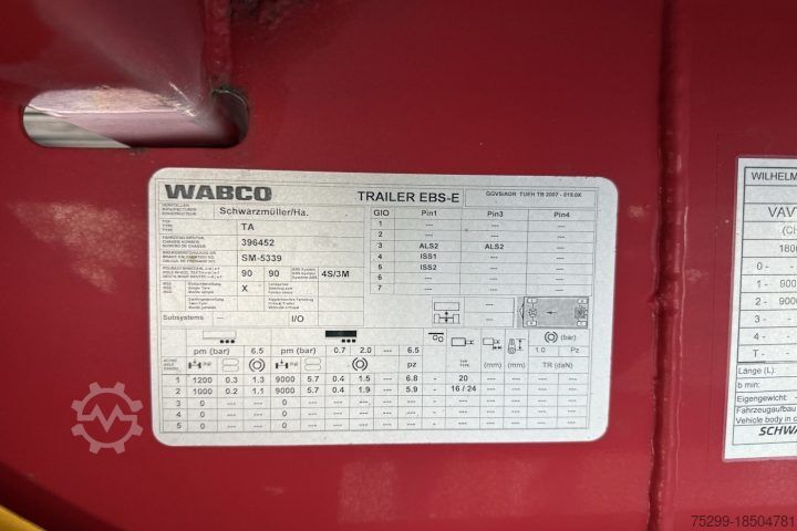 Trailer Schwarzmüller PA 2/E Koffer mit HB / Swiss-Vehicle