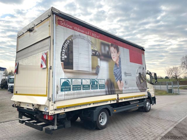 Curtain sider van MERCEDES-BENZ 818 Atego/6,10m Pritsche/Schiebplane/MBB LBW