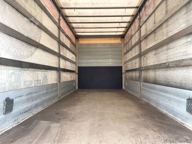 Curtain sider van MERCEDES-BENZ 818 Atego/6,10m Pritsche/Schiebplane/MBB LBW