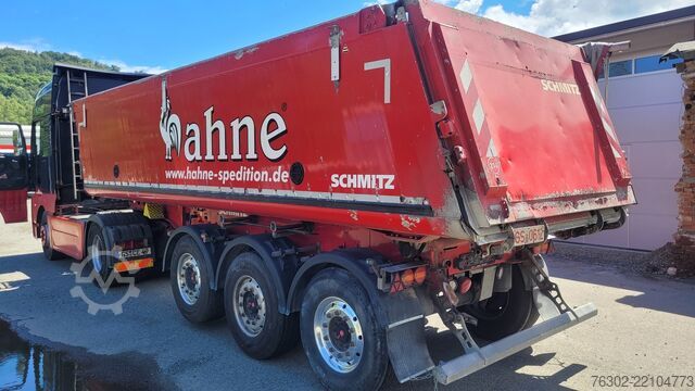 Walking floor Schmitz SKI 24 27 m³ Alu Thermo Mulde Liftachse