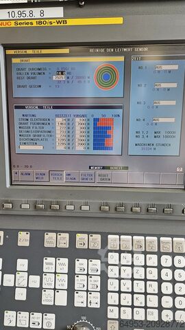 Wire eroding machine FANUC Alpha 1iC XL