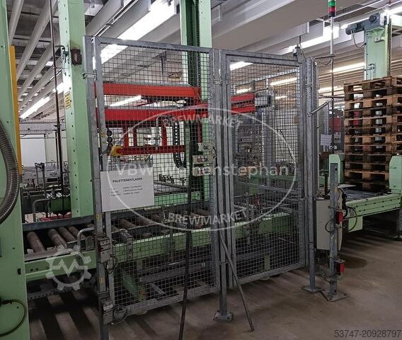 Palletising line Schäfer 