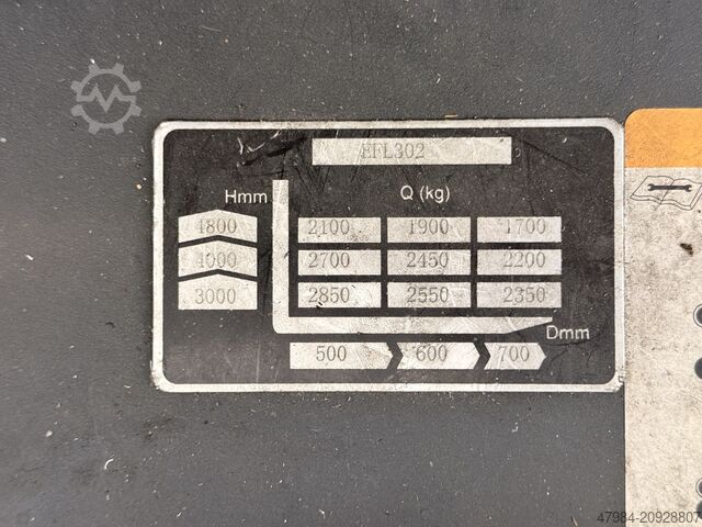 Electric Forklift EP EFL 302