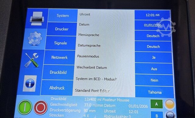 Inkjet printer Kortho Graphicjet X-18