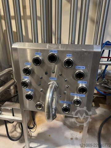Whey plant Cheese whey processing plant 15,000 litr 