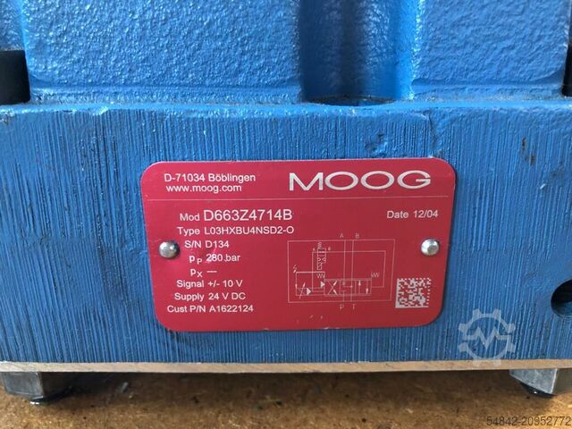 Moog Ventil f. Battenfeld D663Z4714B MOOG D663Z4714B