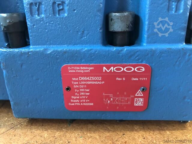 Moog valve f. Battenfeld D664Z5002 Moog D664Z5002