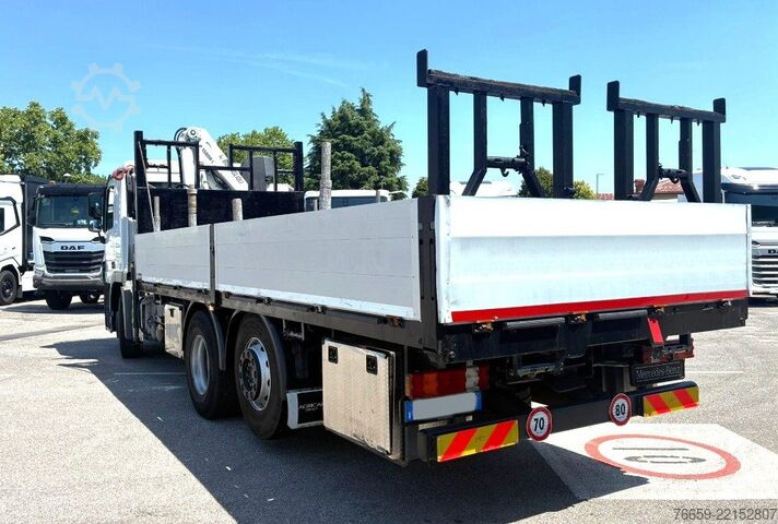 Truck mounted crane MERCEDES-BENZ Actros 2544 cassonato + gru Bonfiglioli