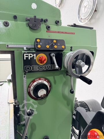 Werkzeugfräsmaschine - Universal DECKEL FP 1 - 2101 Aktiv