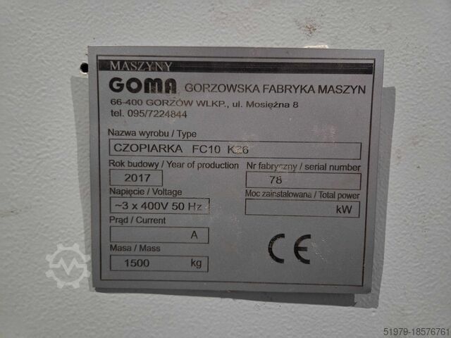 Finger joint line GOMA Finger Joint