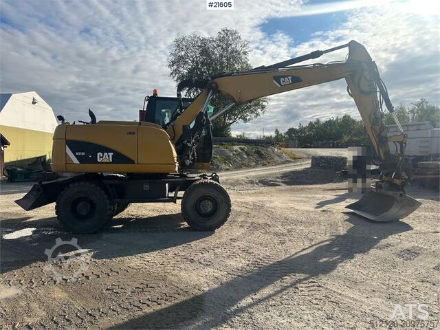 Wheel excavator CAT M313 D