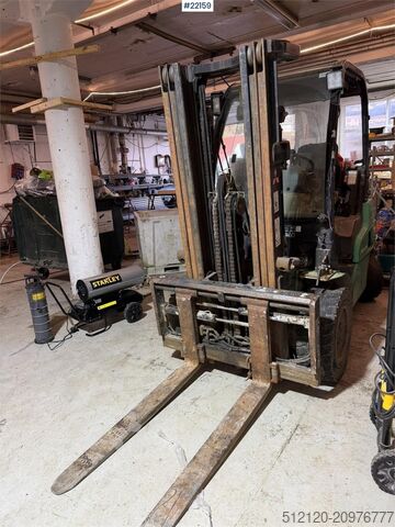 Forklift Mitsubishi FD30N forklift with side shift