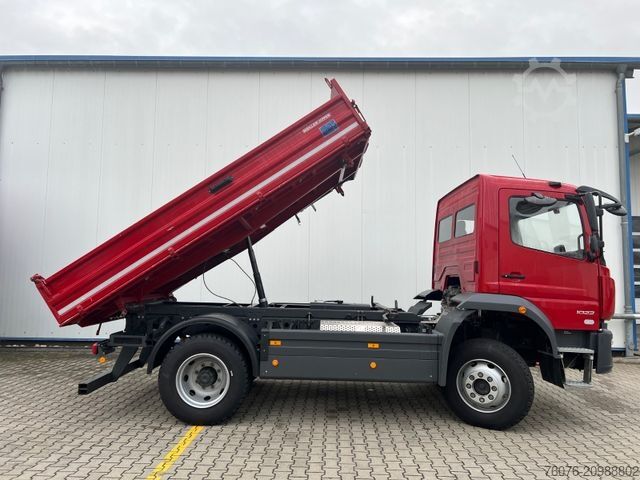 Three-sided tipper truck MERCEDES-BENZ MB 1023 AK Allrad 4x4 Meiller Kipper