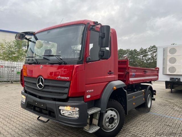 Three-sided tipper truck MERCEDES-BENZ MB 1023 AK Allrad 4x4 Meiller Kipper