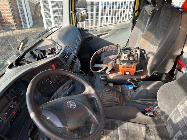 Tipper truck MERCEDES-BENZ 1833 Axor 3Skipper + ATLAS Kran + Seilwinde 4x2