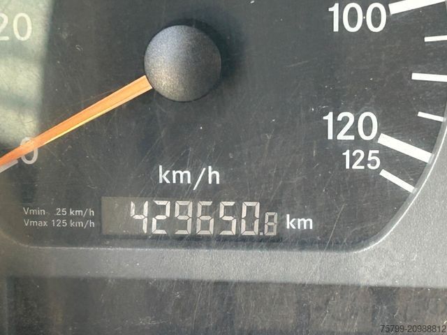 Tipper truck MERCEDES-BENZ 1833 Axor 3Skipper + ATLAS Kran + Seilwinde 4x2