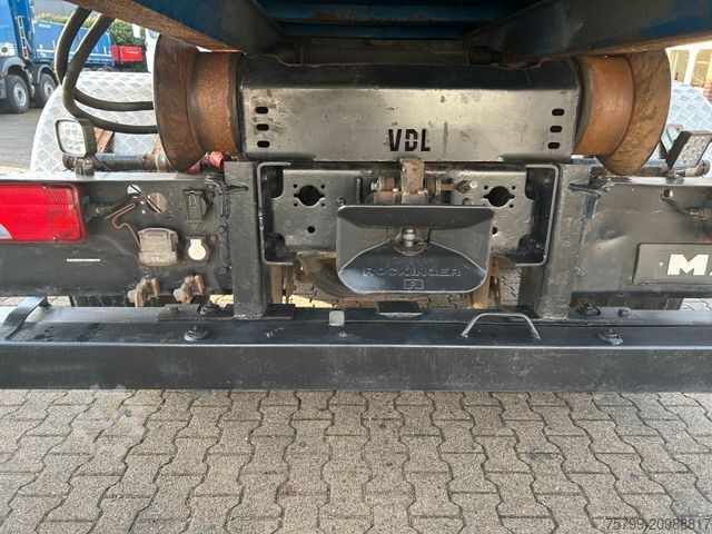 Truck mounted crane MAN 26.480 TGX Wechselsystem Abroller+Kran+Container